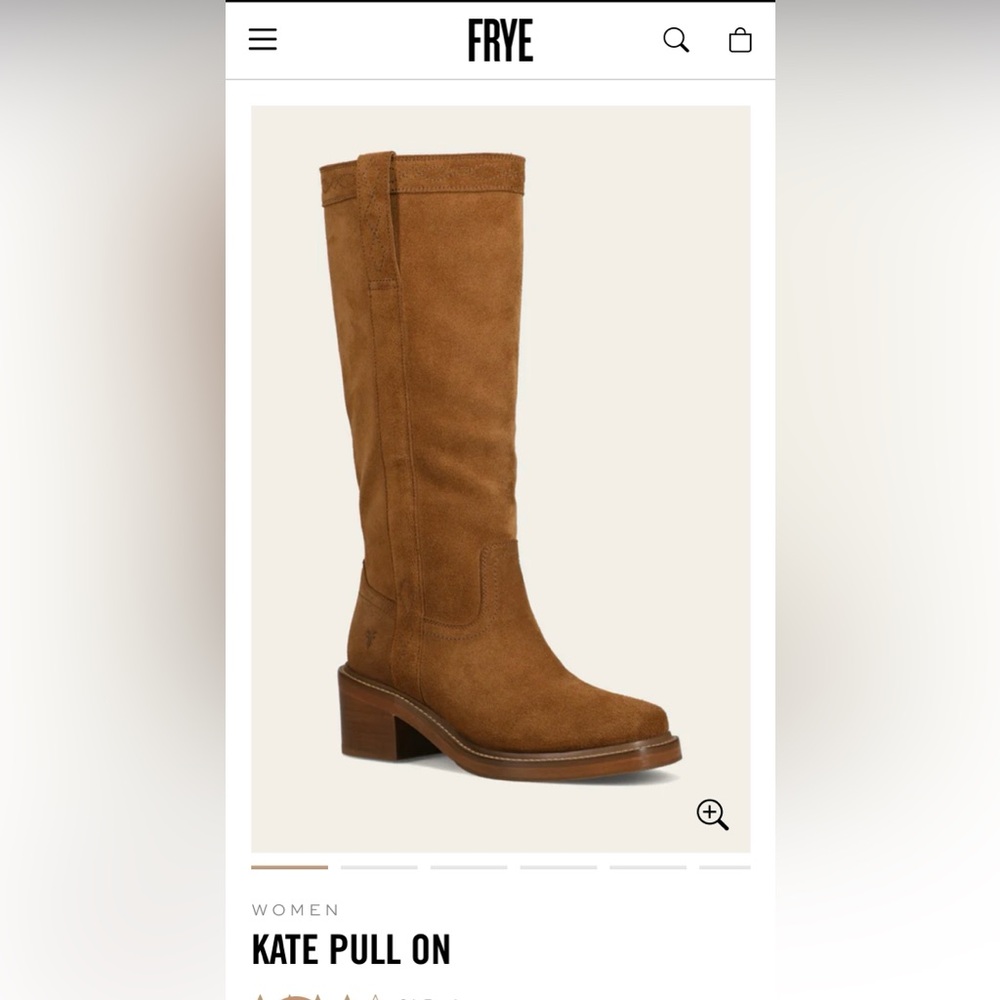 FRYE kate pull-on, color “bark” , BRAND NEW *NEVER WORN*